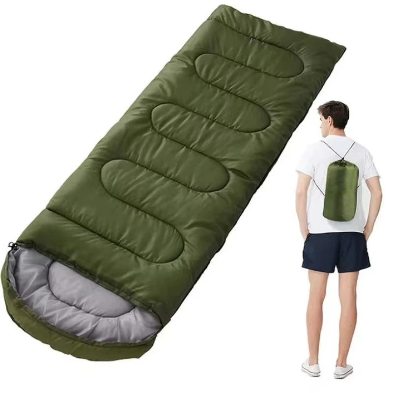 Camping Sleeping Bag Ultralight Waterproof Warm Envelope Backpacking Sleeping Bags for Outdoor Traveling Hiking