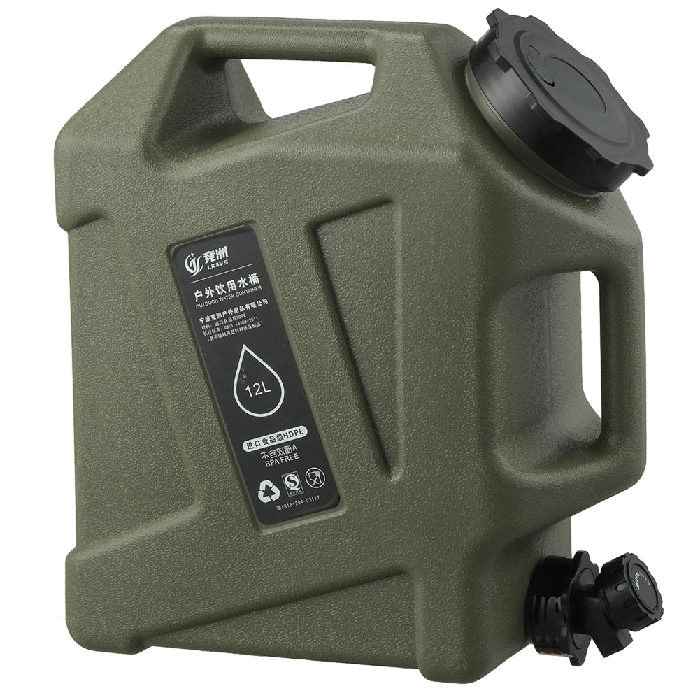12L Water Carrier with Tap