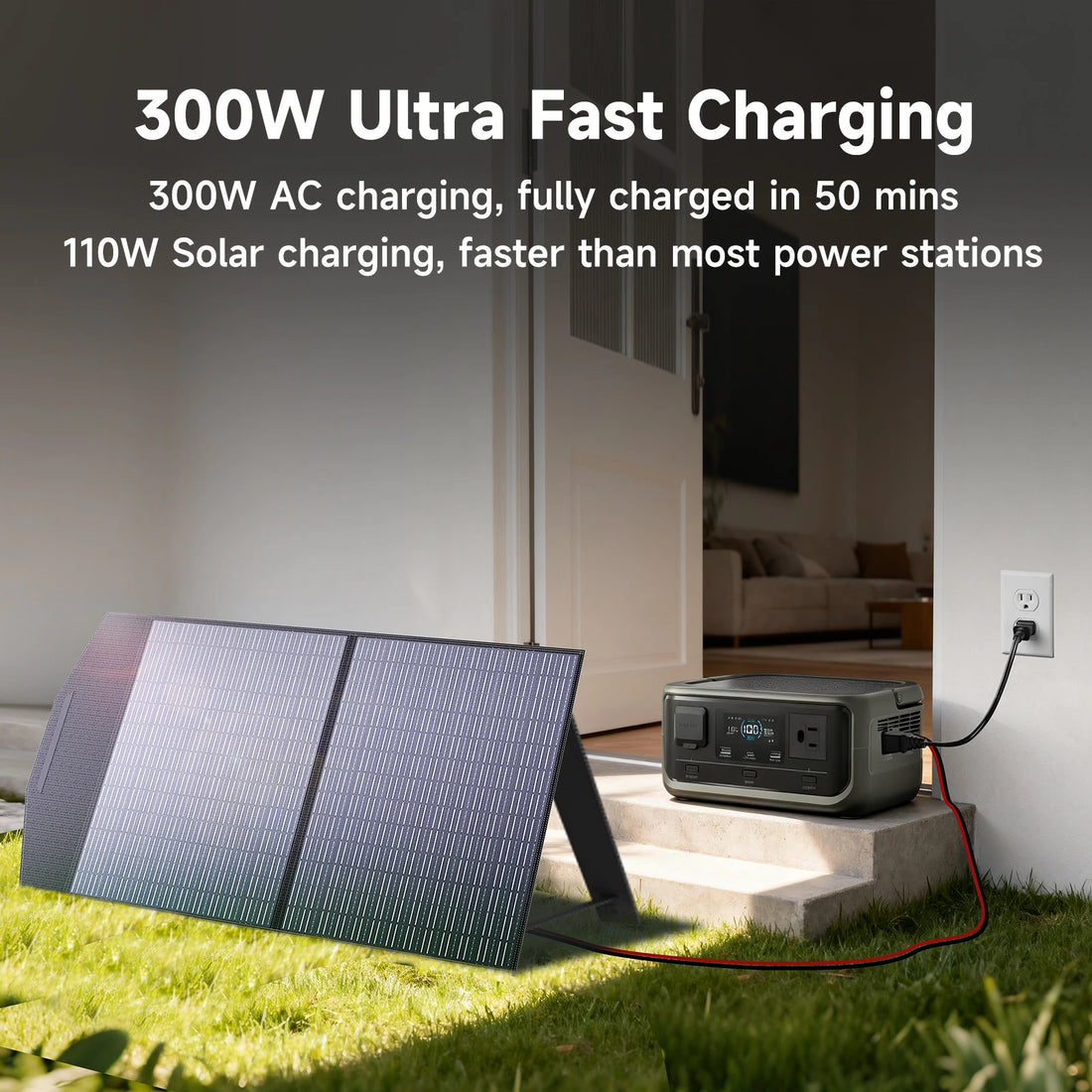 ALLPOWERS P300 Portable Power Station (256Wh)