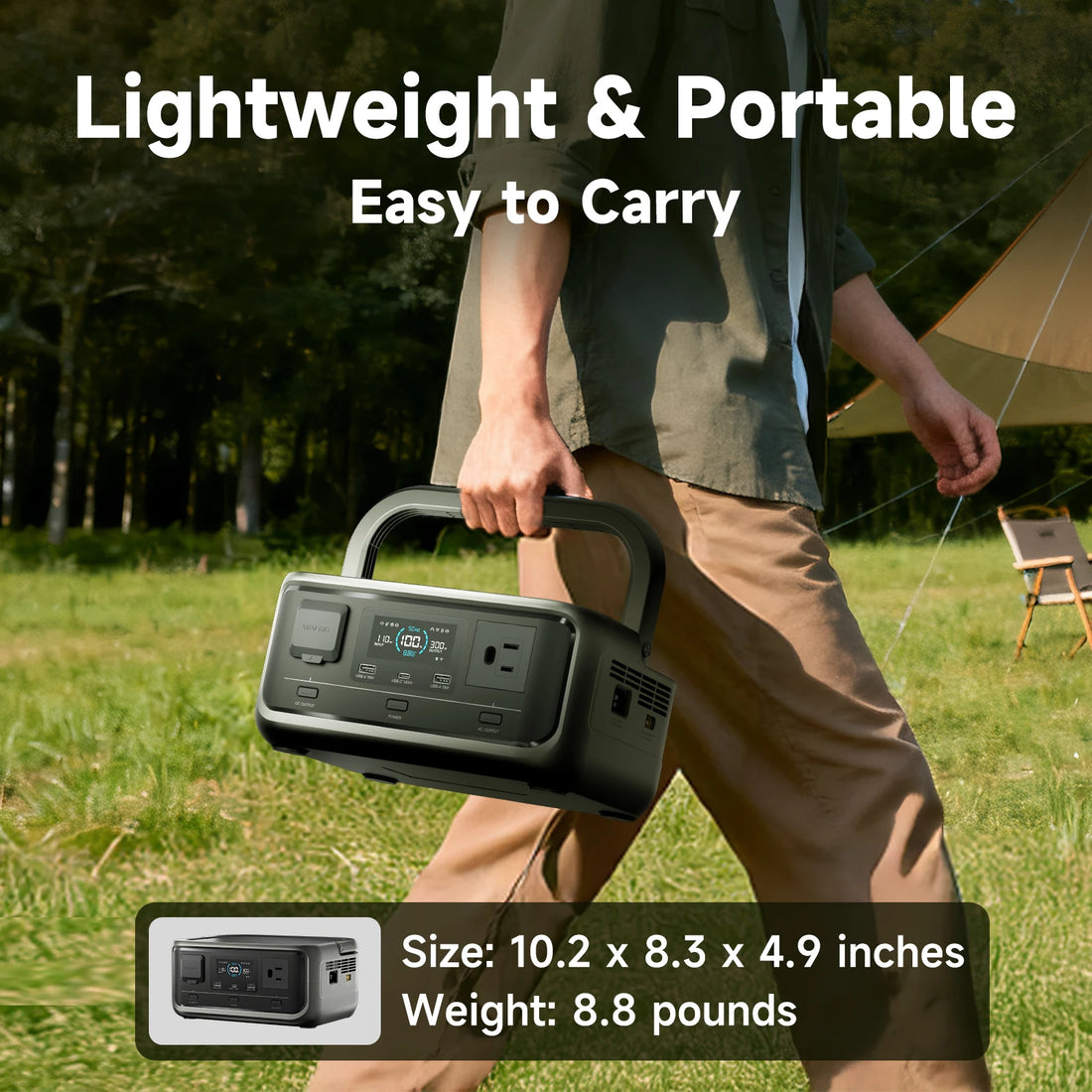 ALLPOWERS P300 Portable Power Station (256Wh)