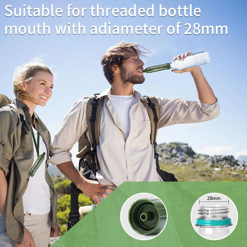 Portable Water Filter for Outdoor and Backup Use