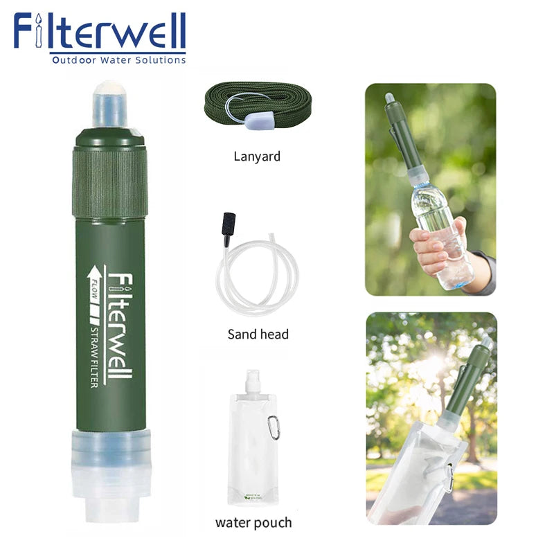 Carbon Water Filter Straw
