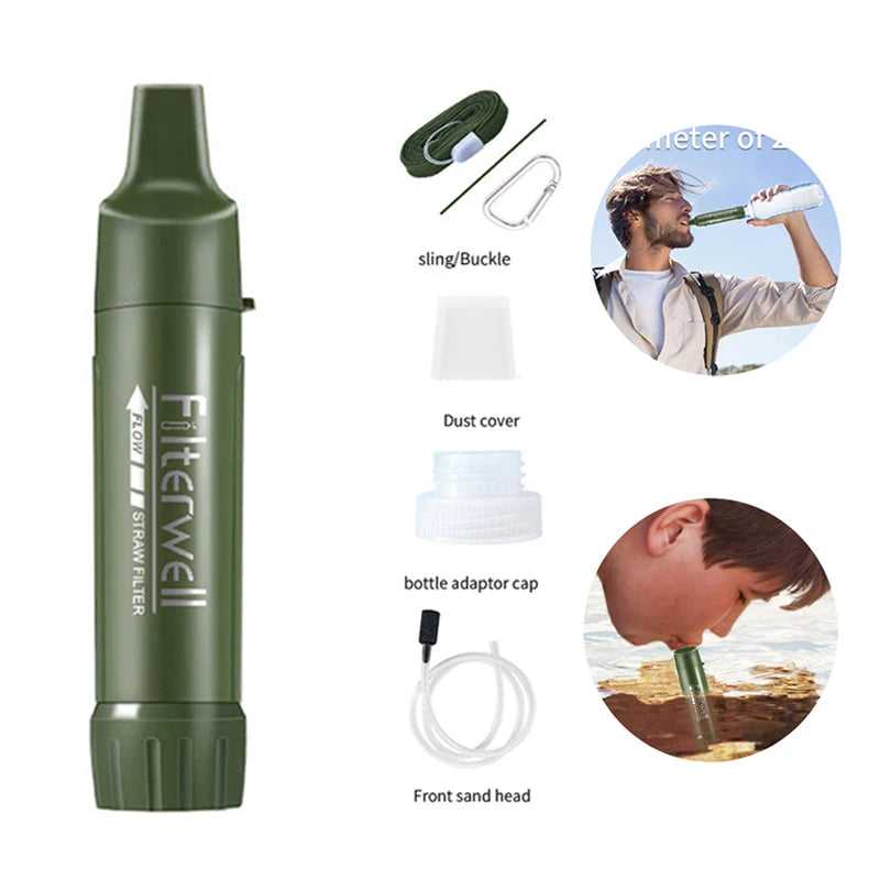 Portable Water Filter for Outdoor and Backup Use