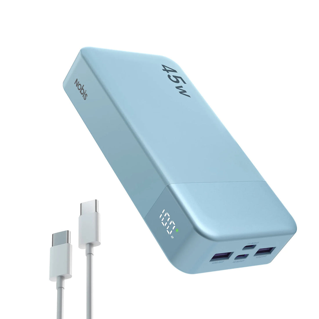 20,000mAh 45W Fast-Charge Power Bank