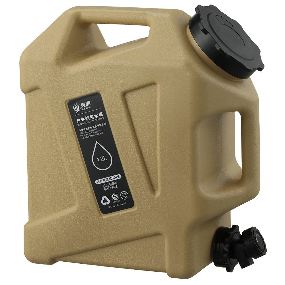 12L Water Carrier with Tap