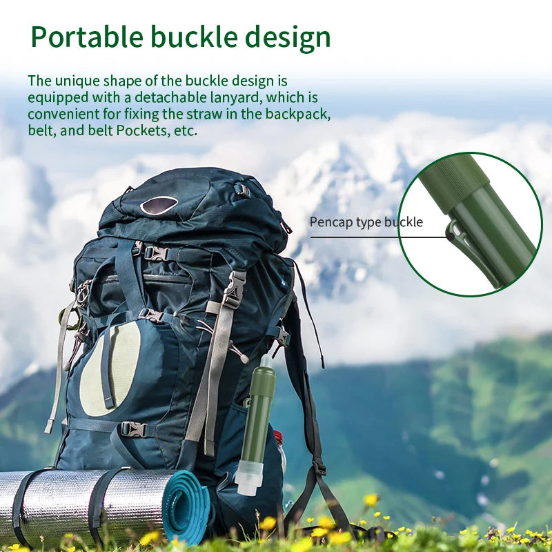 Carbon Water Filter Straw