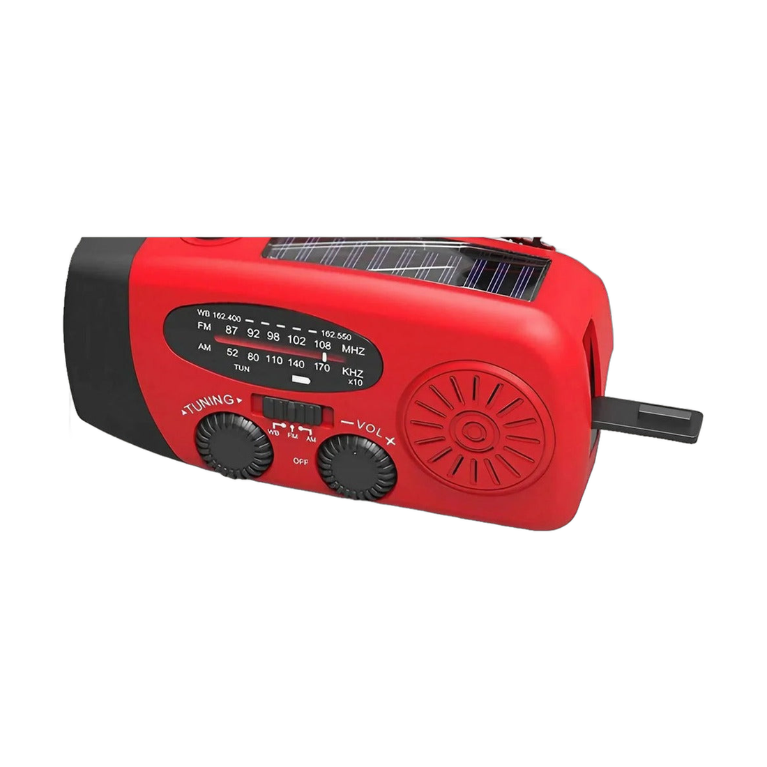 Wind-Up Solar Emergency Radio