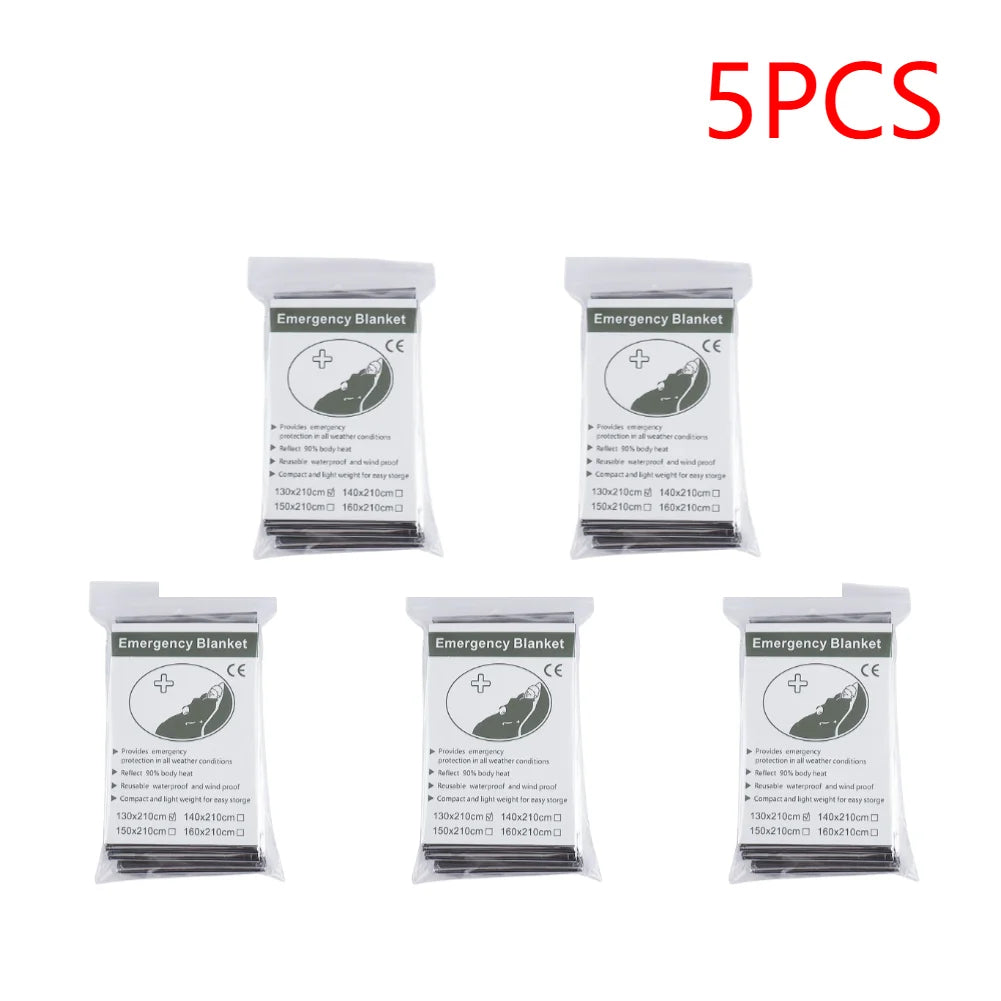 Emergency Foil Blankets (1 to 30 Pack)