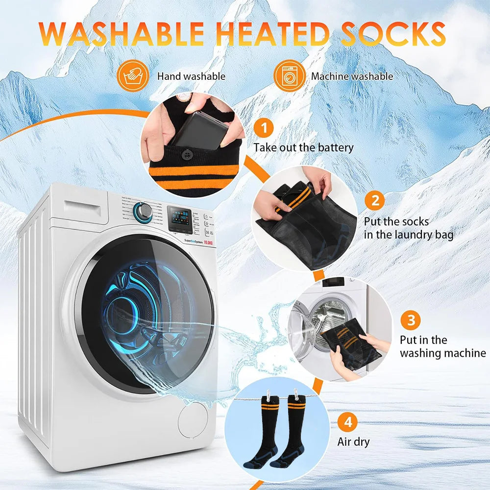Rechargeable Heated Socks (5000mAh)
