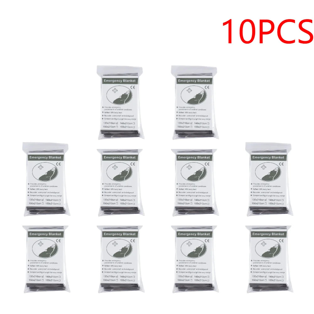Emergency Foil Blankets (1 to 30 Pack)