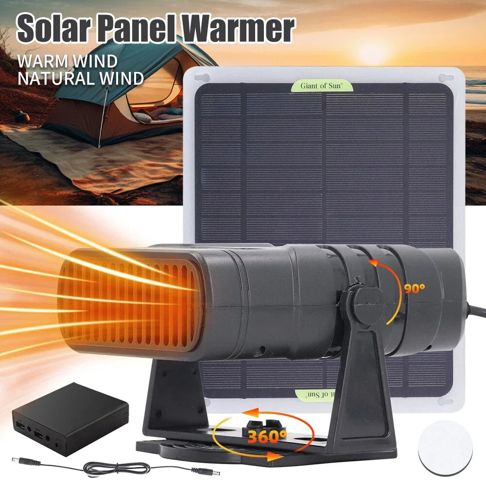 Solar 12V Mini Heater Kit (20W / 30W)