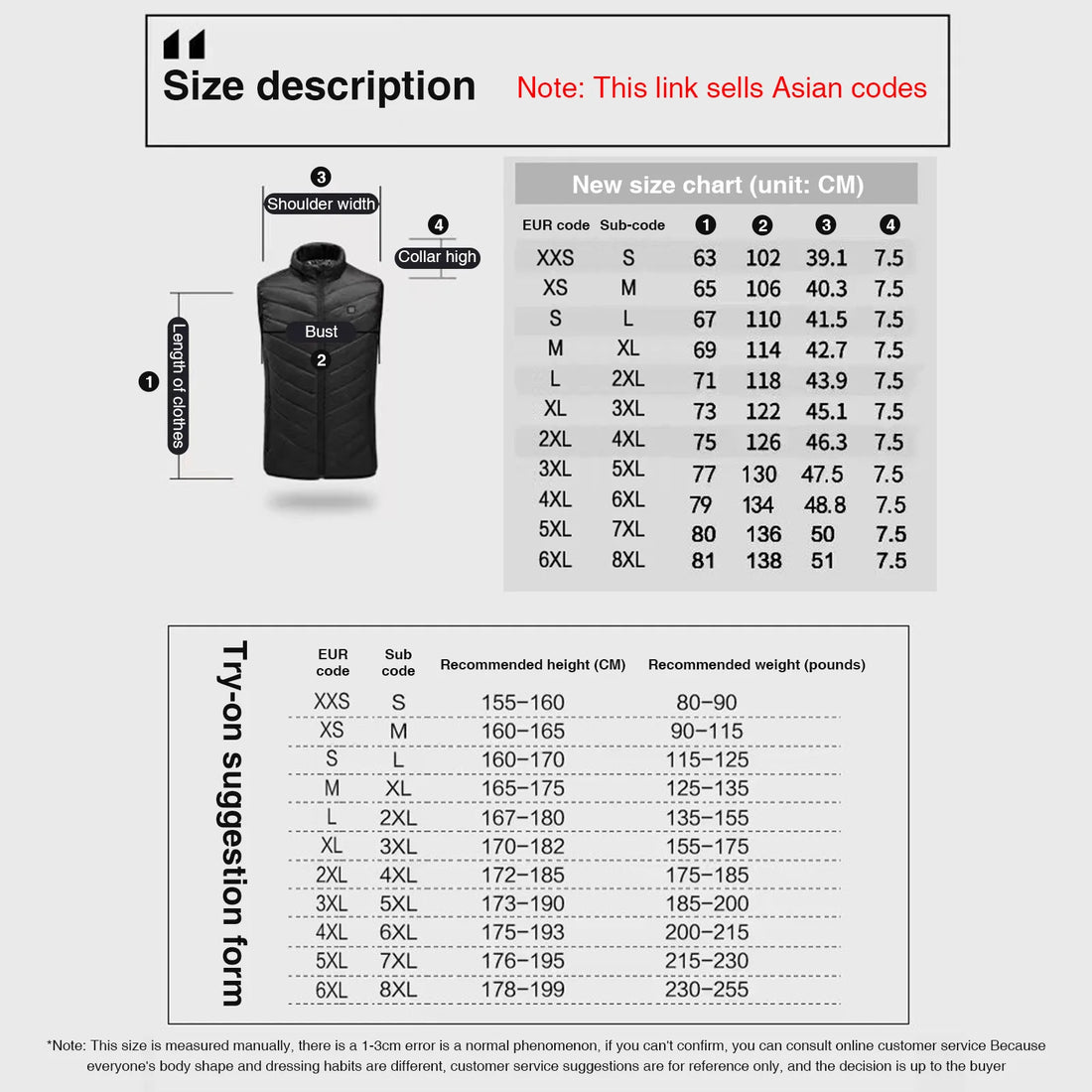 USB Heated Vest (21 Zones)