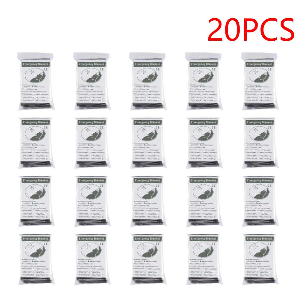 Emergency Foil Blankets (1 to 30 Pack)