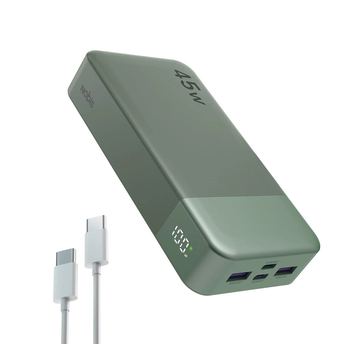 20,000mAh 45W Fast-Charge Power Bank