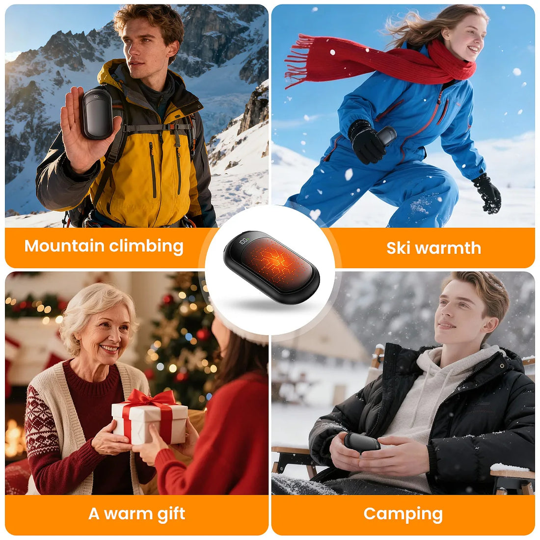 Rechargeable Hand Warmers (2 or 4 Pack)