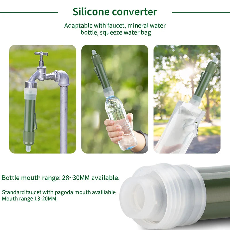 Carbon Water Filter Straw