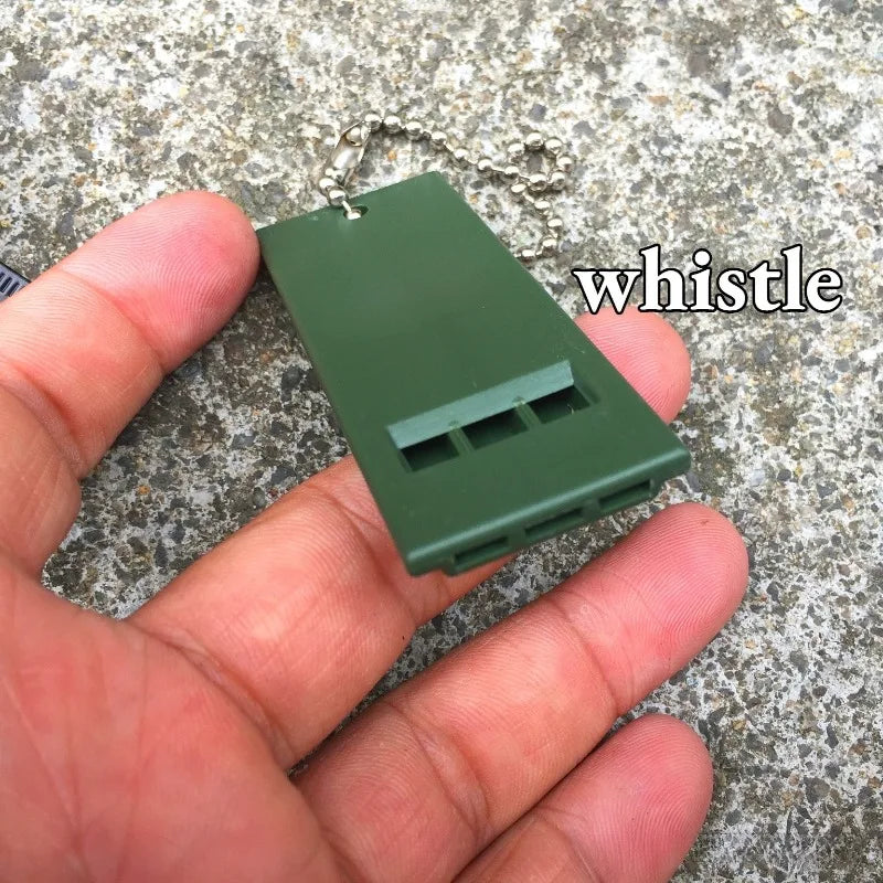 Ferro Rod Fire Starter Kit with Whistle