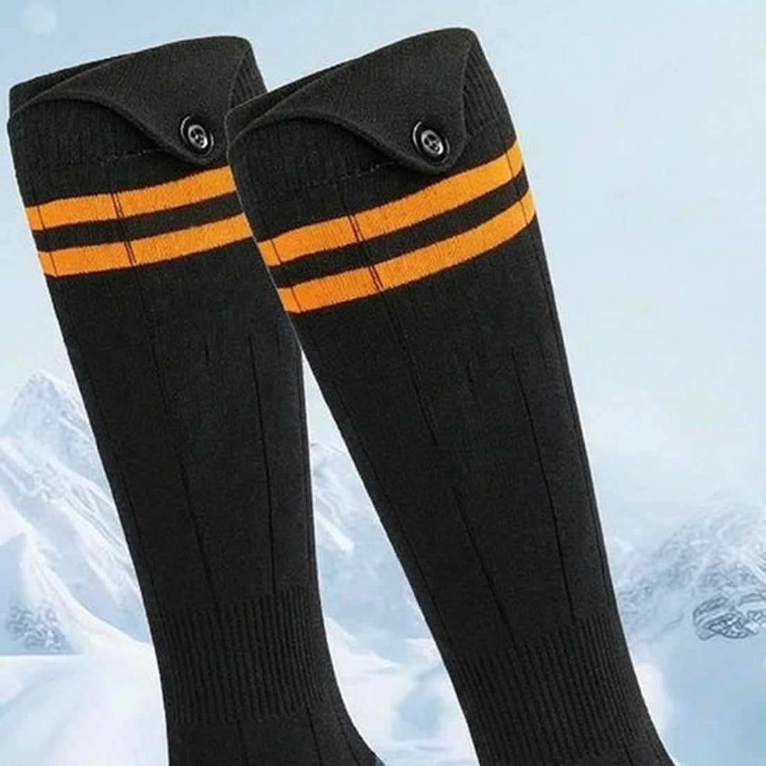 Heated socks pair